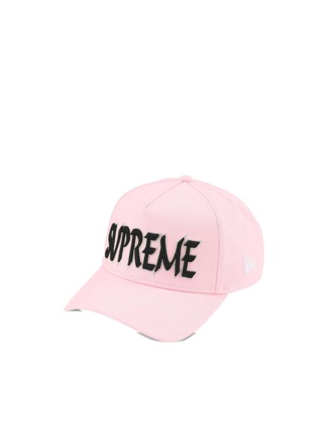 Supreme logo-embroidered cap