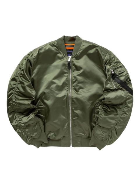ALPHA INDUSTRIES zip-fastening bomber jacket