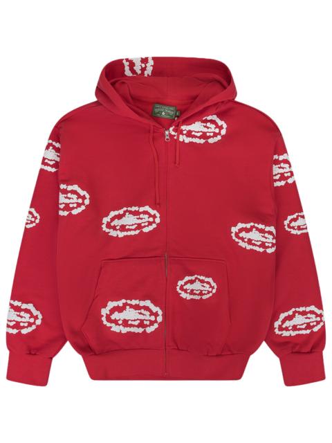 DENIM TEARS Corteiz Tears Zip Hoodie 2 "Red" DT832