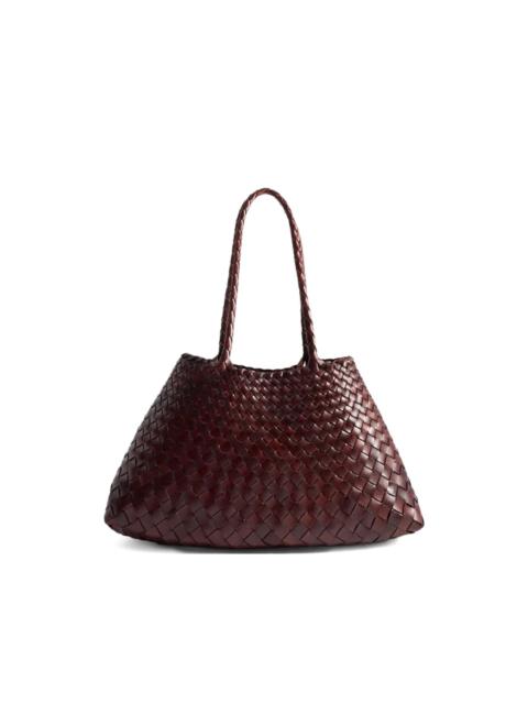 DRAGON DIFFUSION big Santa Croce woven tote bag