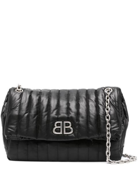 Medium Monaco Chain-strap Quilted Shoulder Bag
