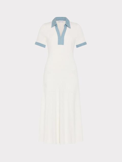 MILLY Maris Knit Midi Dress