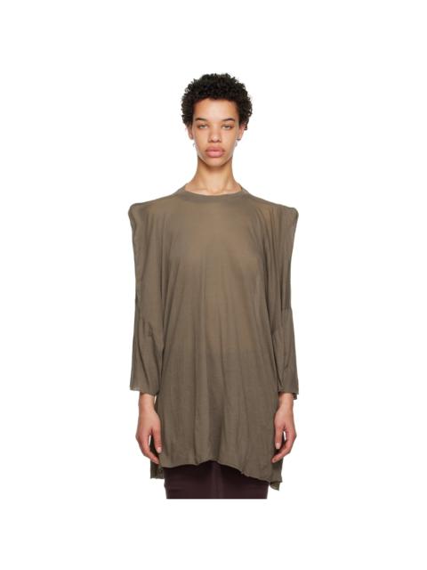 Brown Tommy Strobe Long Sleeve T-Shirt