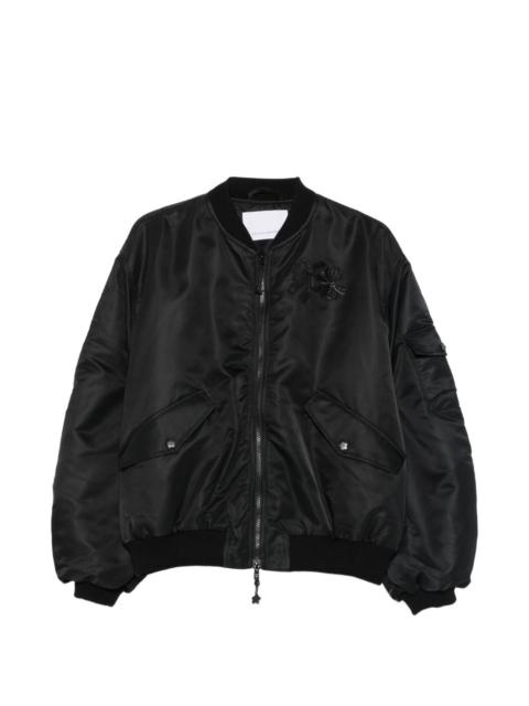CECILIE BAHNSEN bow-detail ruched jacket
