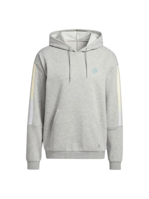 adidas Donovan Mitchell Pullover Hoodie "Medium Grey Heather" HB6761