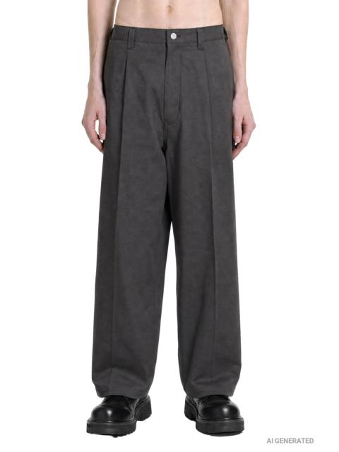 Comme des Garçons Homme Pleated Cotton Pants