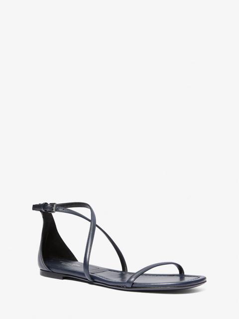 MICHAEL KORS COLLECTION Polly Leather Sandal