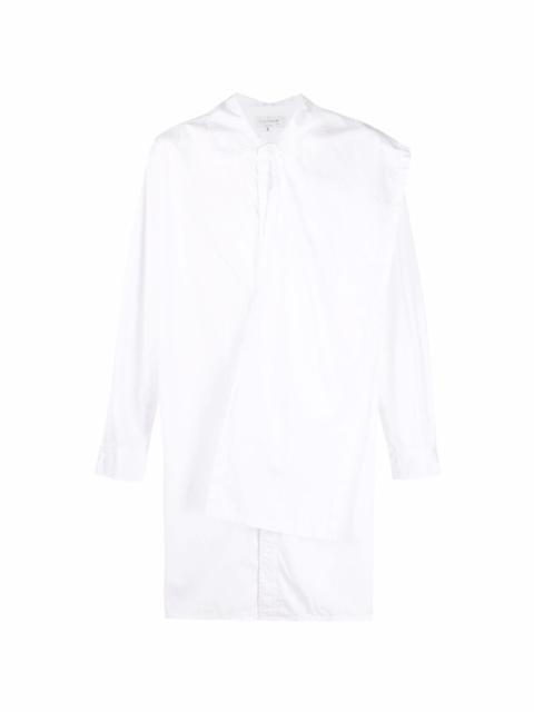 Yohji Yamamoto long-sleeve button-fastening shirt