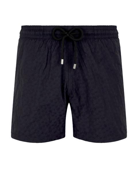 Vilebrequin Men Stretch Swim Trunks Micro Ronde des Tortues