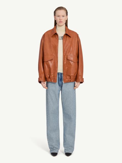 MM6 Maison Margiela Faux leather jacket