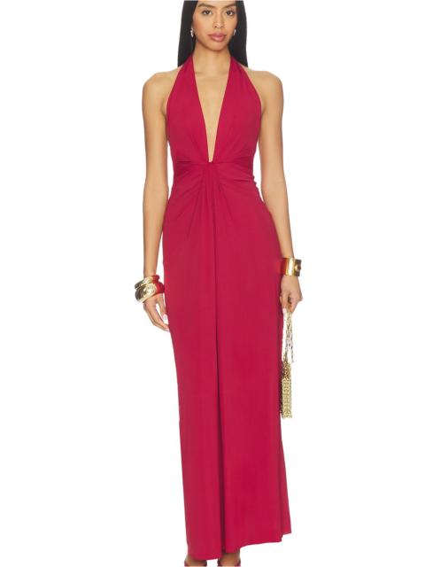 BEC + BRIDGE Susie Plunge Maxi Dress