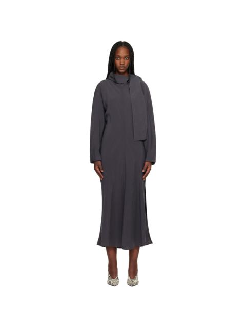 Studio Nicholson Gray Haria Midi Dress