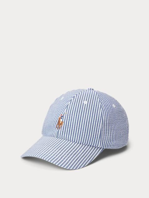 Polo Ralph Lauren Seersucker Ball Cap