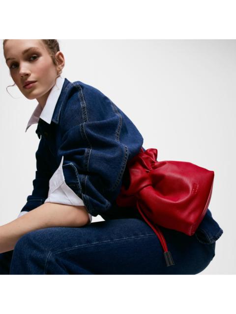 TOUS Small red leather Bucket bag TOUS Heritage