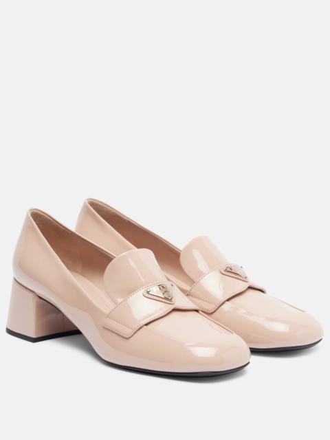 Prada Patent leather loafer pumps