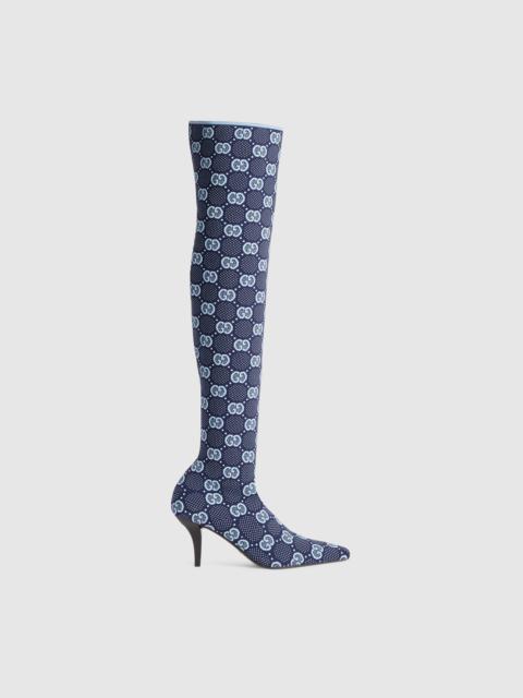 GUCCI Women's GG knee-high boot