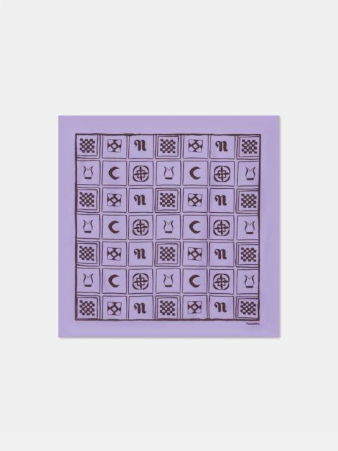 Nanushka Printed Silk Scarf