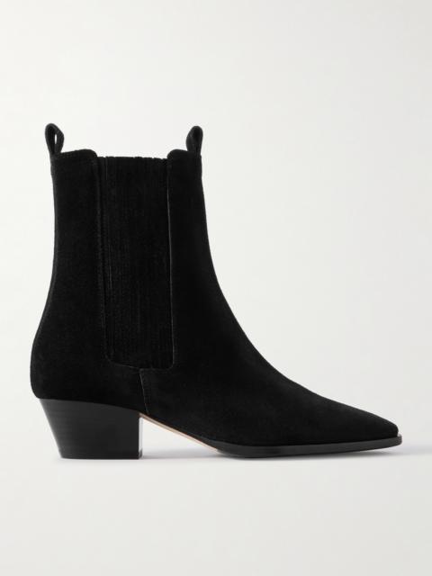 Aeyde Agata Suede Ankle Boots