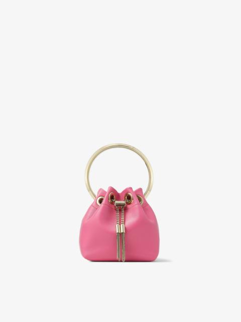 JIMMY CHOO Micro Bon Bon
Candy Pink Smooth Nappa Mini Bag