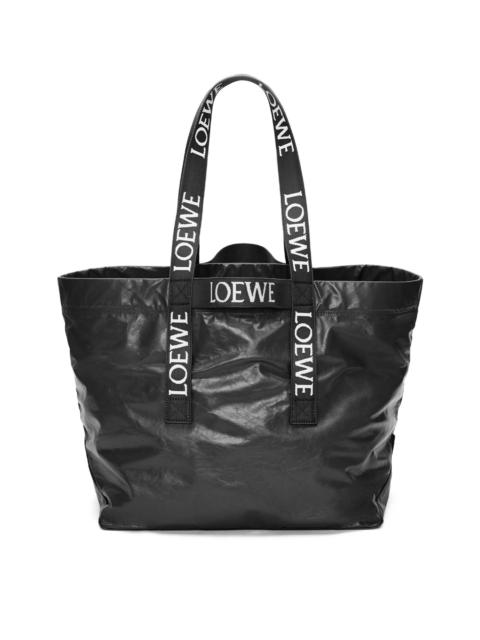 Loewe Fold Shopper in paper calfskin