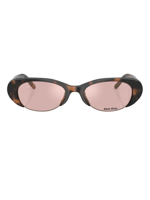 Miu Miu Oval Sunglasses