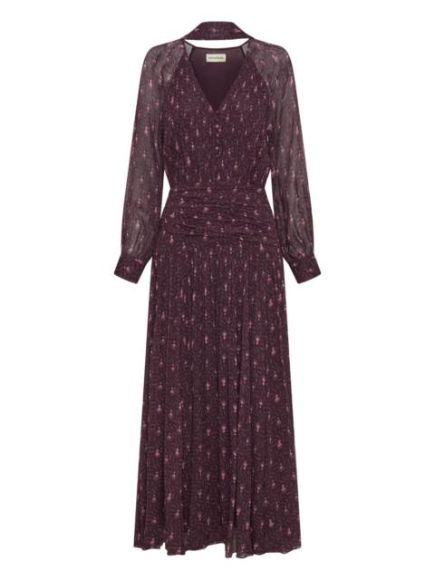 NICHOLAS Draya floral-print maxi dress