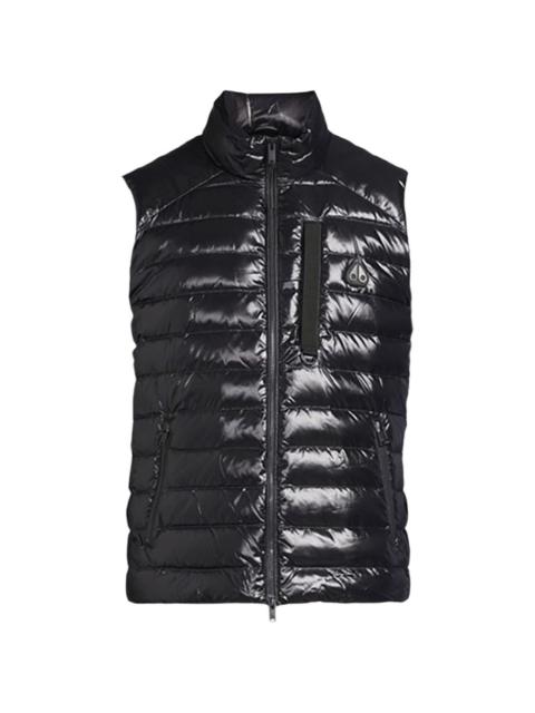 MOOSE KNUCKLES Shiny Atrium padded gilet