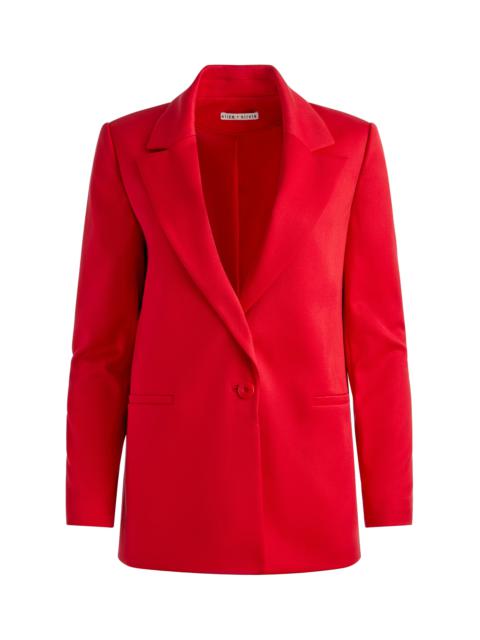 DENNY NOTCH COLLAR BOYFRIEND BLAZER