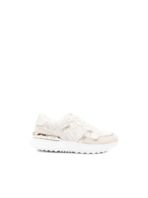 GUESS USA logo-pattern sneakers