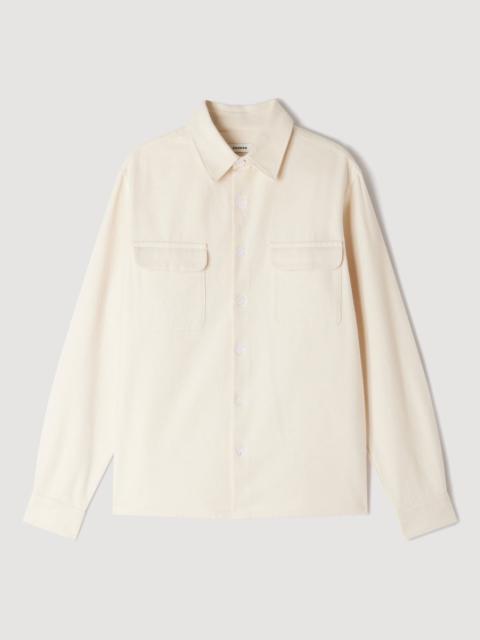 Sandro COTTON FLANNEL SHIRT