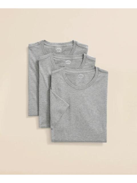 Brooks Brothers Supima® Cotton Crewneck 3 Pack T-Shirts