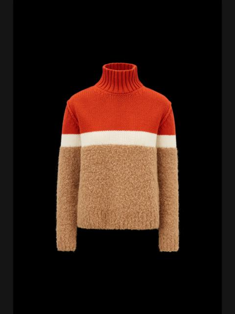 Wool & Alpaca Polo Neck Sweater