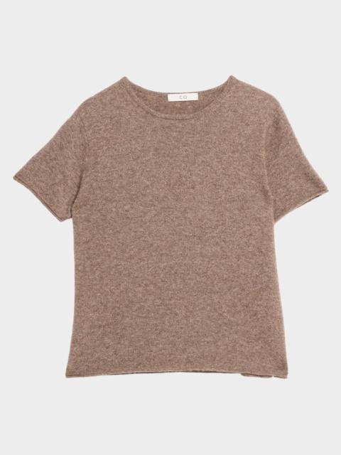 CO Cashmere & Silk Short-Sleeve T-Shirt