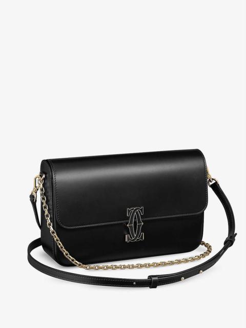 Cartier Double C de Cartier small leather cross-body bag