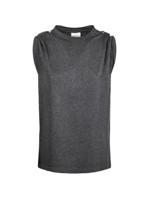 Isabel Marant Étoile buttoned T-shirt