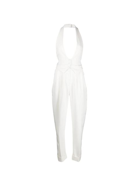 ALEXANDRE VAUTHIER sleeveless halterneck  jumpsuit