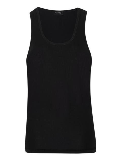 HANRO Cotton Superior Fitted Cotton Tank Top