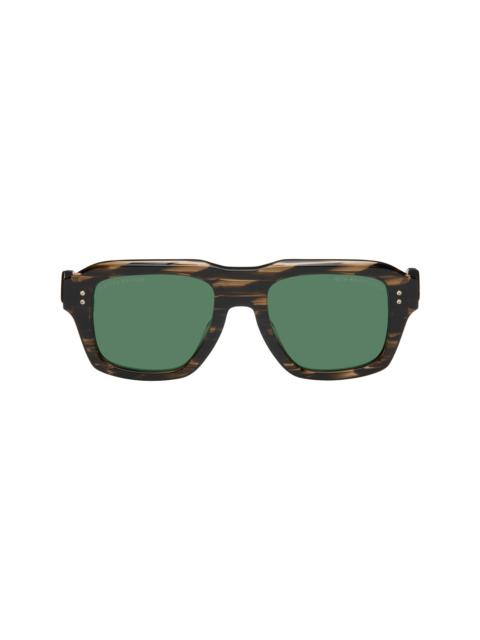DITA Brown MAGNALEAPR Limited Edition Sunglasses