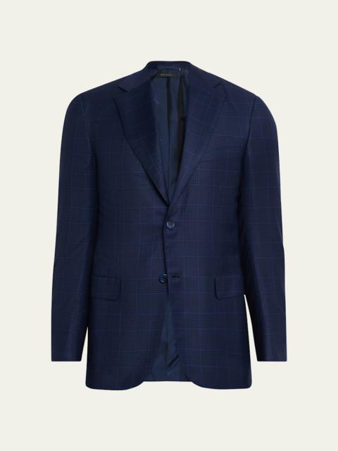 Brioni Men's Wool Plaid Single-Breasted Sport Coat