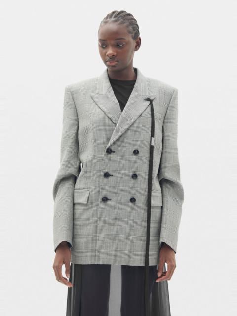 Ann Demeulemeester Adina Pick Lapel Double Breasted Tailored Jacket
