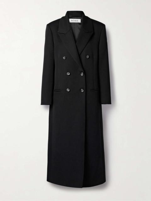 RÓHE Double-breasted wool-twill coat