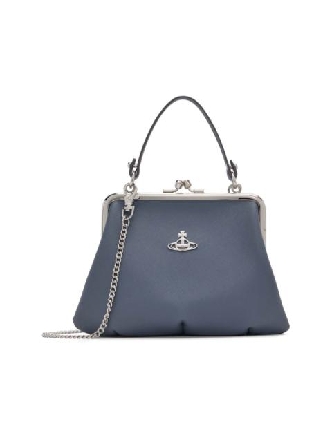 Vivienne Westwood Blue Granny Frame Bag