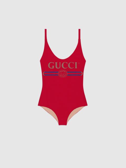 GUCCI Sparkling swimsuit with Gucci logo