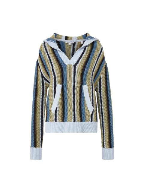 VERONICA BEARD DAISHA KNIT HOODIE SWEATER