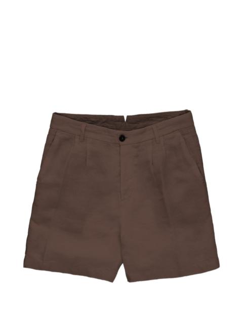 FORTELA pleated bermuda shorts