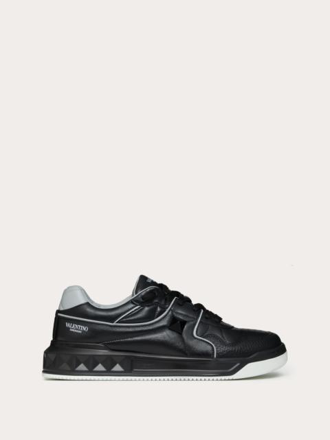 ONE STUD LOW-TOP NAPPA SNEAKER