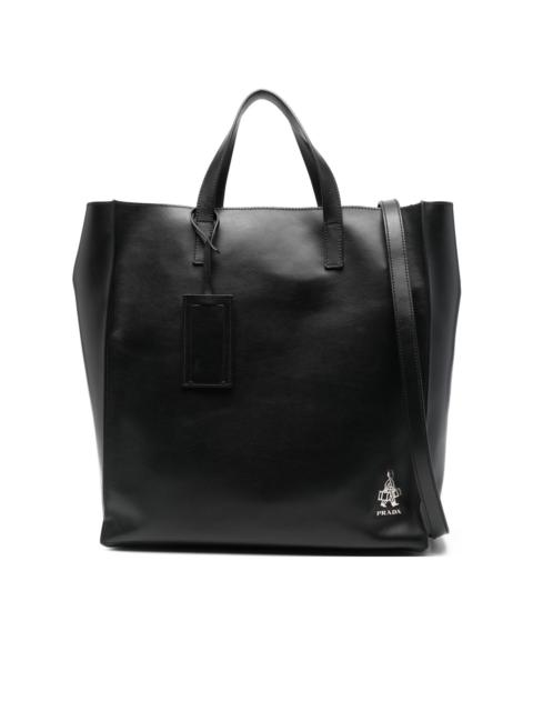 Prada leather tote bag
