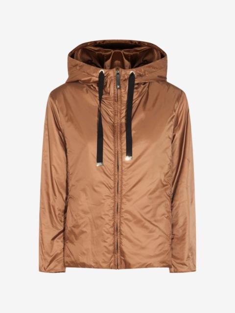 Max Mara The Cube hooded zip-up coat