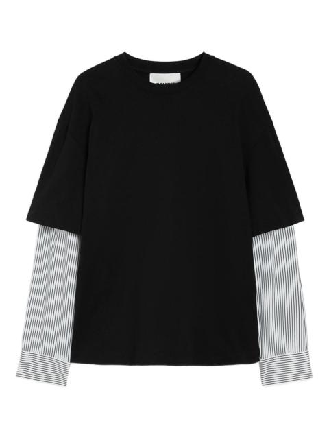 Jil Sander striped long-sleeve T-Shirt