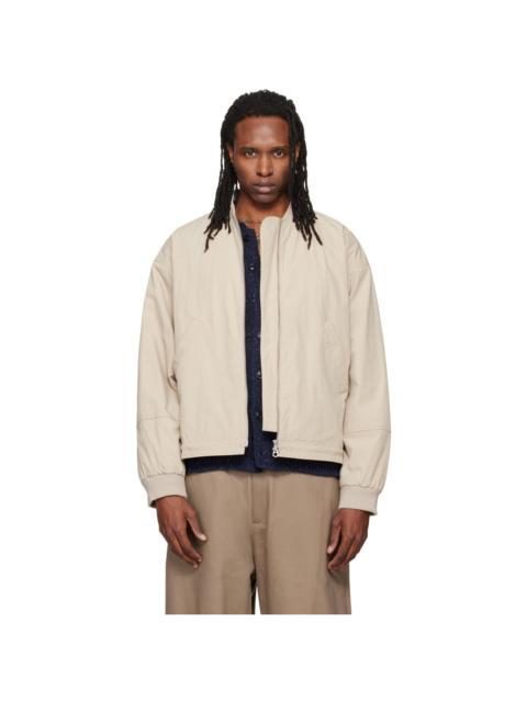 YMC Beige Basement Bomber Jacket